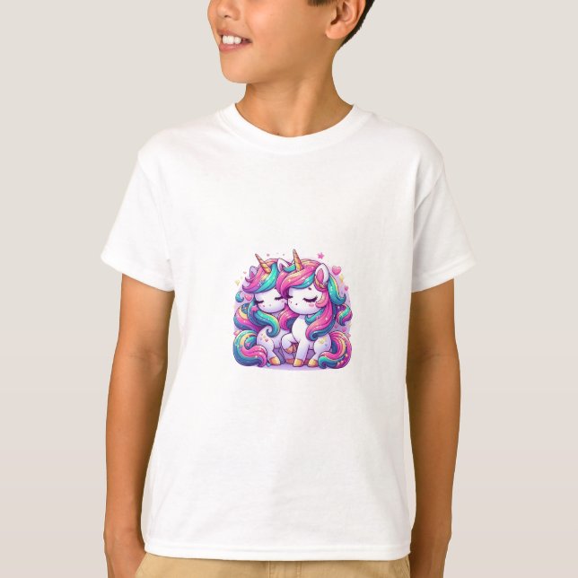 Camiseta unicorn tee shirt child (Anverso)