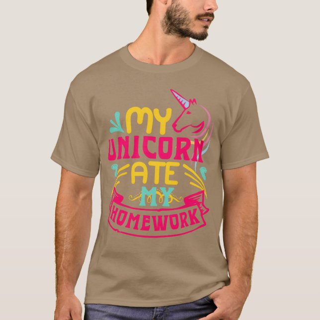 Camiseta Unicorn with Quote love friends (Anverso)