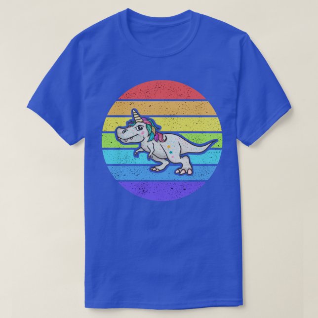 Camiseta Unicornasauro rex (Diseño del anverso)
