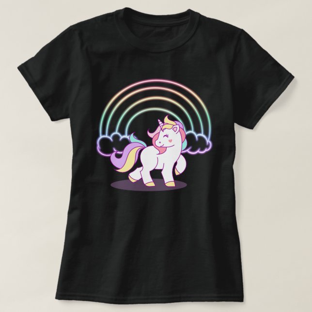 Camiseta Unicornio (Diseño del anverso)