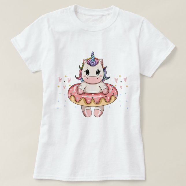 Camiseta Unicornio (Diseño del anverso)