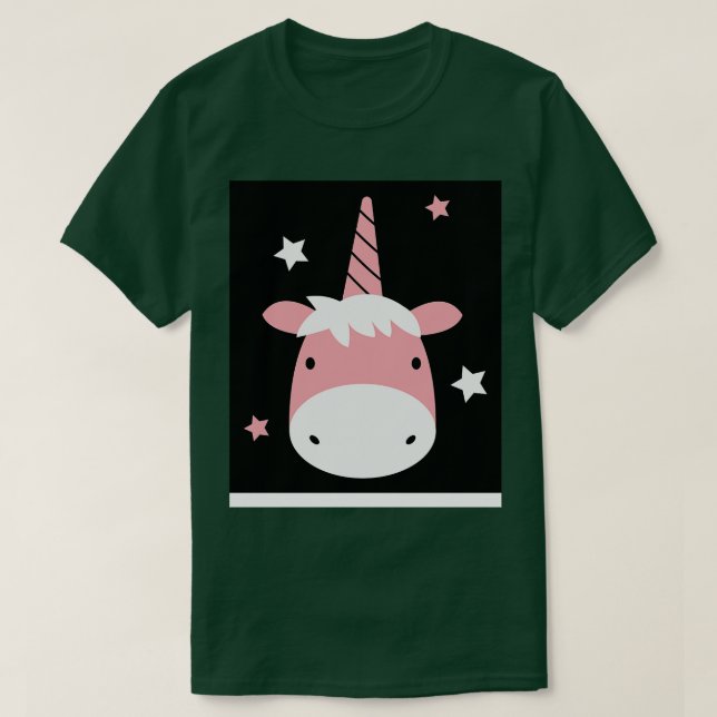 Camiseta Unicornio (Diseño del anverso)