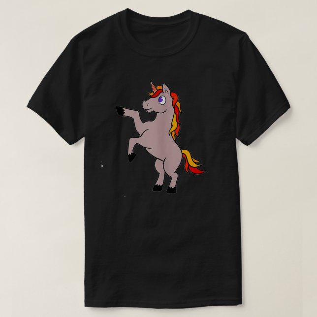 Camiseta Unicornio (Diseño del anverso)