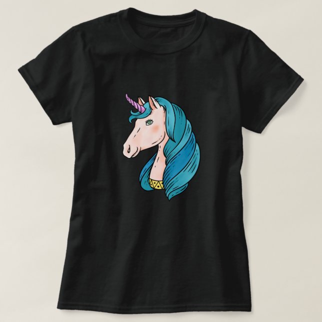 Camiseta Unicornio (Diseño del anverso)