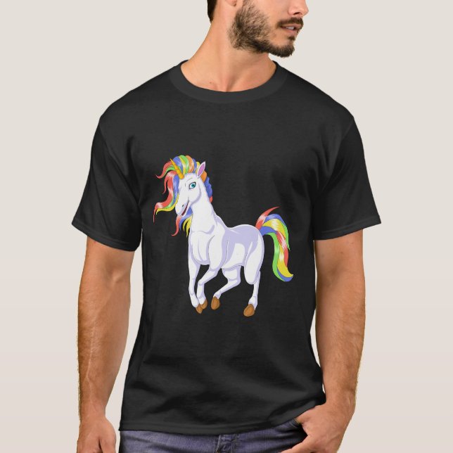 Camiseta unicornio (Anverso)