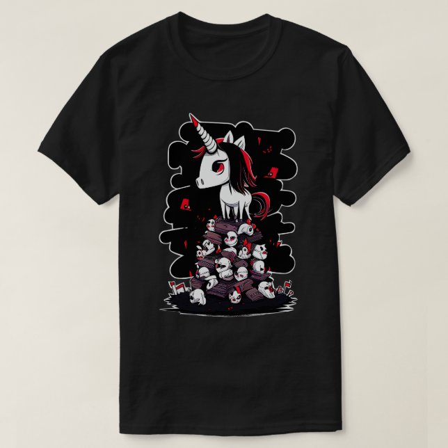 Camiseta Unicornio (Diseño del anverso)