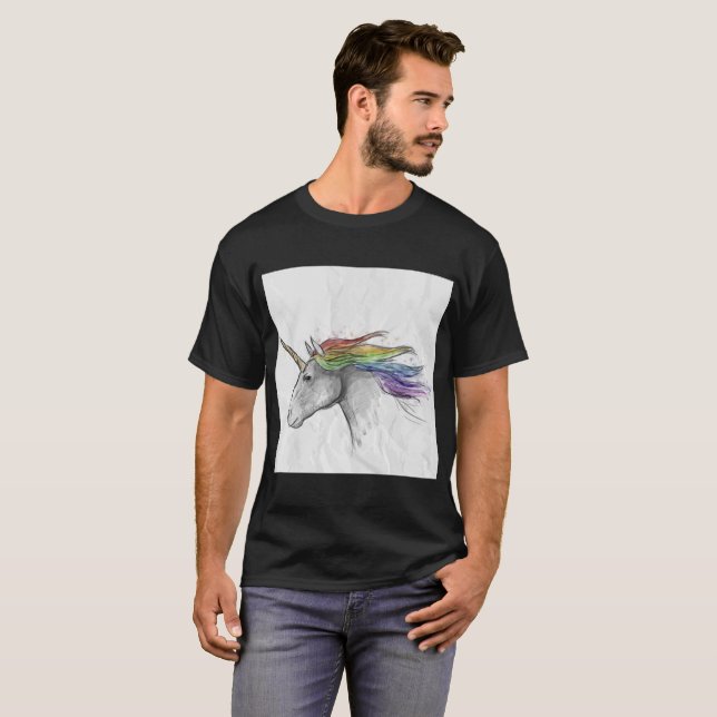 Camiseta unicornio (Anverso completo)