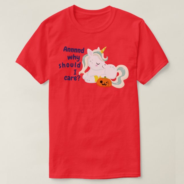 Camiseta Unicornio 1 (Diseño del anverso)