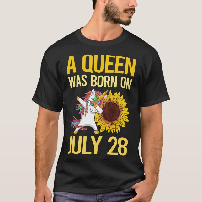 Camiseta Unicornio - 28 de julio 28 (Anverso)