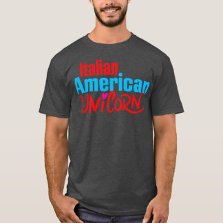 Camiseta Unicornio 2 italiano-estadounidense