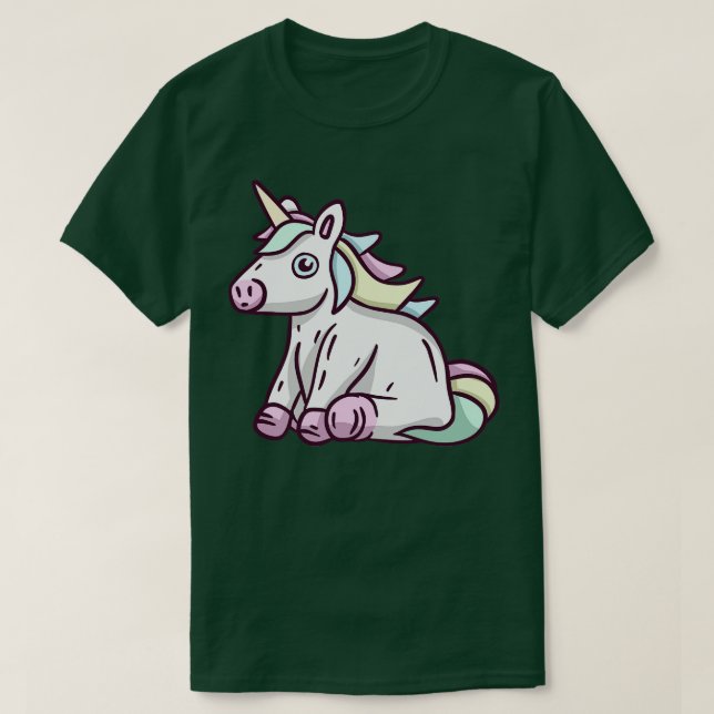 Camiseta Unicornio (5) (Diseño del anverso)