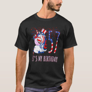 Camiseta Unicornio 57º Cumpleaños 4 De Julio Año Nuevo 57 A