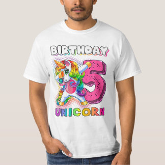 Camiseta Unicornio 5 Dabbing
