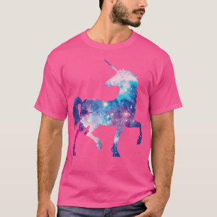 Camiseta Unicornio Acuarela Cósmica