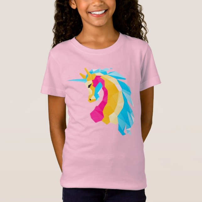 Camiseta Unicornio Arcoíris  (Anverso)