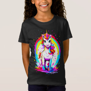 Camiseta Unicornio arcoiris