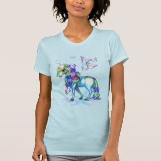 Camiseta Unicornio arcoiris.