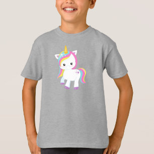 Camiseta Unicornio arcoiris, estrella, unicornio lindo, uni