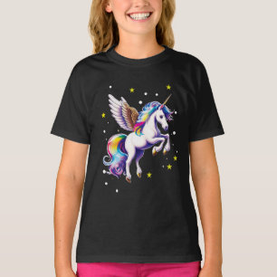 Camiseta Unicornio arcoiris mágico
