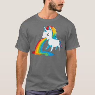 Camiseta Unicornio arrasa con lluvias divertidas