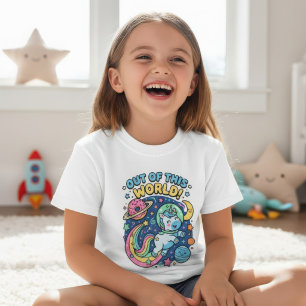 Camiseta Unicornio Astronauta Fuera de Este Mundo
