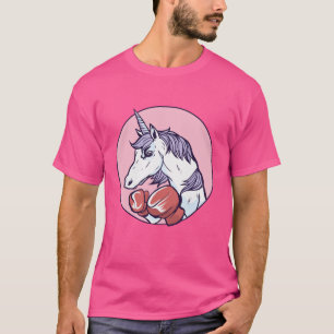 Camiseta Unicornio Boxeador