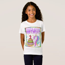 Camiseta Unicornio Chica de Dabbing