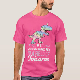 Camiseta Unicornio Chicas de dinosaurios cubanos