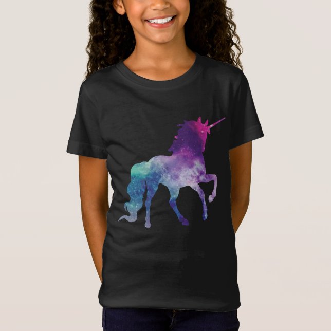 Camiseta Unicornio colorido (Anverso)