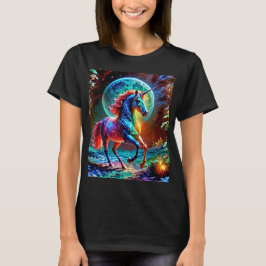 Camiseta Unicornio colorido