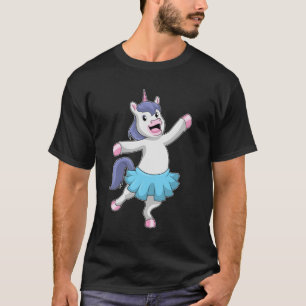 Camiseta Unicornio como Ballerina en el ballet