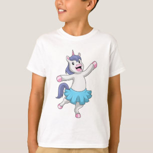 Camiseta Unicornio como Ballerina en el ballet