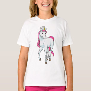 Camiseta Unicornio como cocinero con gorra de chef