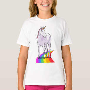 Camiseta Unicornio con arcoiris