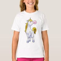 Unicornio con chicle