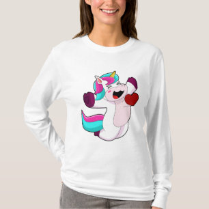 Camiseta Unicornio con corazón