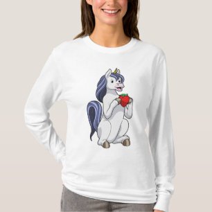 Camiseta Unicornio con frutilla de fresa