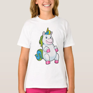 Camiseta Unicornio con gran Belly