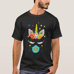 Camiseta Unicornio con mascara de huevo cazado en Pascua 20