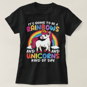 Camiseta Unicornio Cute Impresionantes Arroganzas Y Unicorn