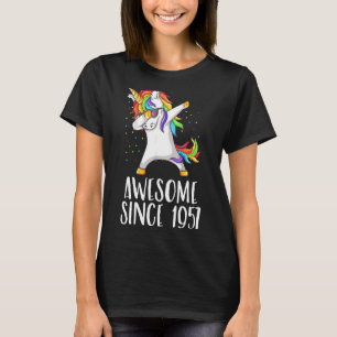 Camiseta Unicornio Dab, 65 años, asombroso desde 1957