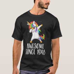 Camiseta Unicornio Dab es un año impresionante desde 1948