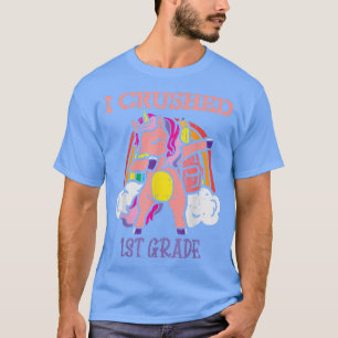 Camiseta Unicornio Dab I Aplastó El Primer Grado De La Escu