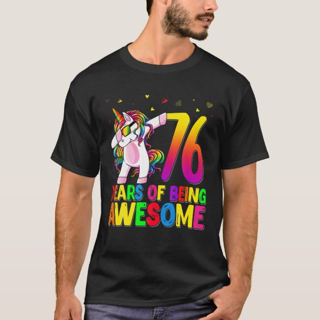 Camiseta Unicornio Dabbing (Anverso)