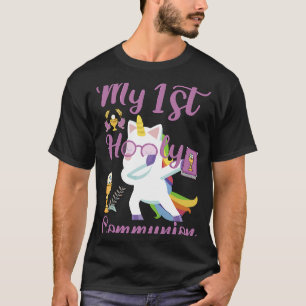 Camiseta Unicornio Dabbing Mi Primera Comunión