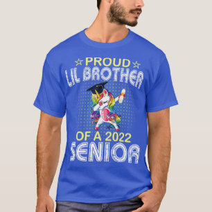 Camiseta Unicornio Dabbing Orgulloso Hermano Lil De Un Seni
