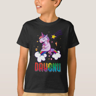Camiseta unicornio Dayenu Passover Song Pesach Seder Dinner