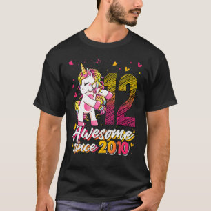 Camiseta Unicornio de 12 años de edad