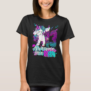 Camiseta Unicornio de 13 años de edad Dabbing Unicor