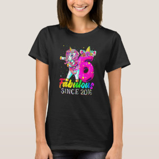 Camiseta Unicornio de 6 años de edad Chica Unificado